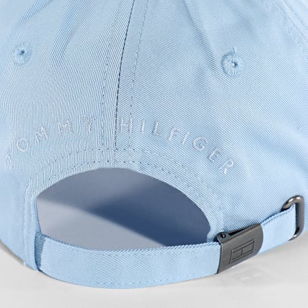 Tommy Hilfiger - Casquette Flag Cotton 6 Panel 3008 Bleu Clair