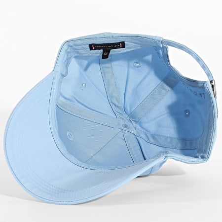 Tommy Hilfiger - Casquette Flag Cotton 6 Panel 3008 Bleu Clair