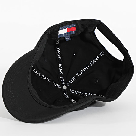 Tommy Jeans - Casquette Linear Logo 4198 Noir