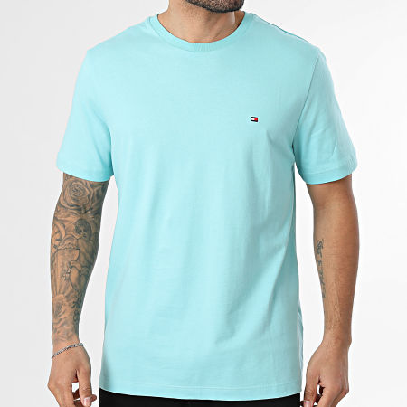 Tommy Hilfiger - Tee Shirt Essential Seasonal 9995 Turquoise
