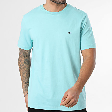 Tommy Hilfiger - Tee Shirt Essential Seasonal 9995 Turquoise