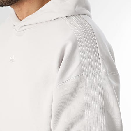 Adidas Originals - Sweat Capuche A Bandes Premium Essentials KD3926 Beige