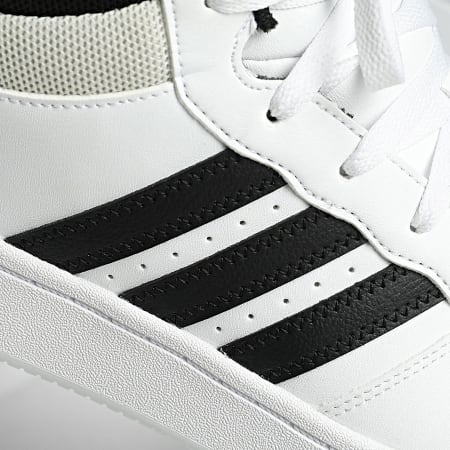 Adidas Sportswear - Baskets Montantes Hoops Mid Classic KI1032 Cloud White Core Black Orbit Grey
