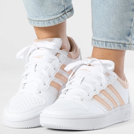 Adidas Sportswear - Baskets Femme Hoops Classic W KI1038 Footwear White Halo Blue