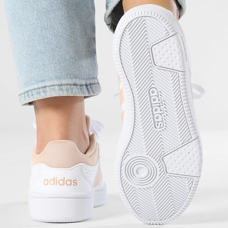 Adidas Sportswear - Baskets Femme Hoops Classic W KI1038 Footwear White Halo Blue
