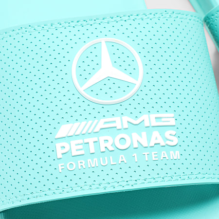 Adidas Sportswear - Claquettes Adilette Comfort AMG Mercedes Slides KI6072 Turquoise