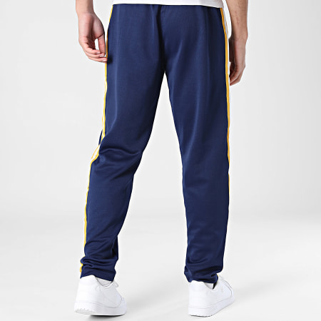 Adidas Originals - Pantalon Jogging A Bandes Real Madrid JZ9151 Bleu Marine Blanc Jaune