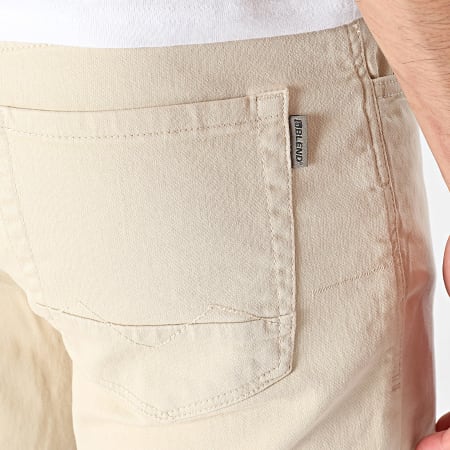Blend - Pantalón Corto Vaquero 20720284 Beige