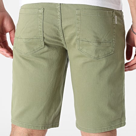 Blend - Pantalón corto Vaquero Regular Fit Ply Verde