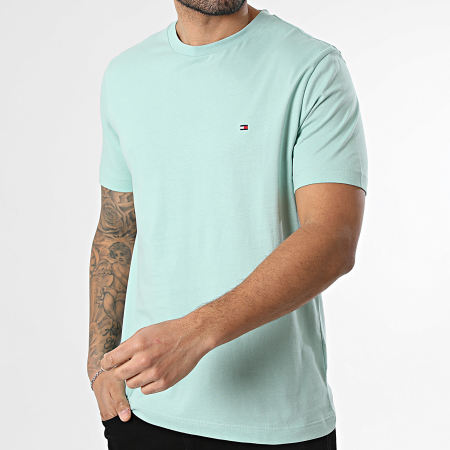 Tommy Hilfiger - Tee Shirt Essential Seasonal 9995 Vert Clair