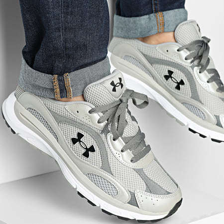 Under Armour - Baskets Tech Runner 6011293 Grey Green