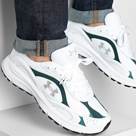Under Armour - Baskets Tech Runner 6011293 White Green
