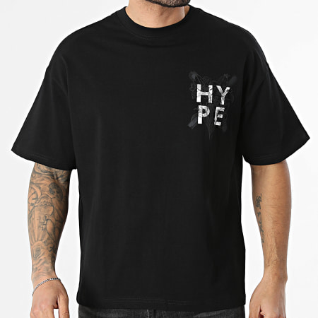 Uniplay - Tee Shirt Oversize Large 03 Noir Floral