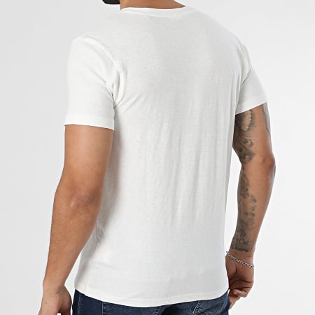 Deeluxe - Camiseta Con Cuello Abotonado Ternan 06T1004M Beige Claro