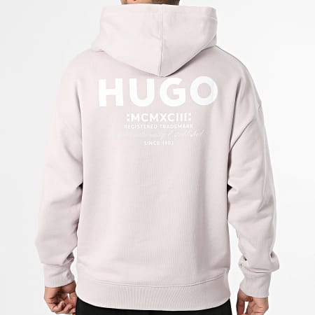 Hugo Blue - Sweat Capuche Nazardo 50510724 Gris Violet Clair