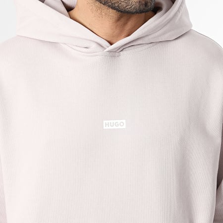 Hugo Blue - Sweat Capuche Nazardo 50510724 Gris Violet Clair