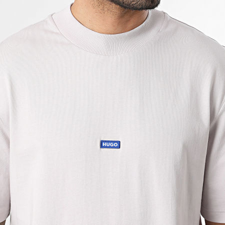 Hugo Blue - Tee Shirt Nieros 50509991 Gris Violet Clair