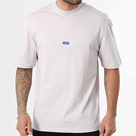 Hugo Blue - Tee Shirt Nieros 50509991 Gris Violet Clair