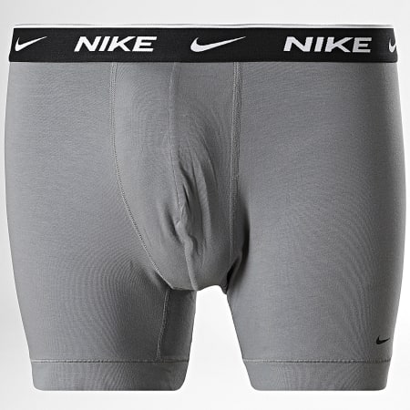Nike - Lot De 5 Boxers Essential Micro KE1296 Noir Gris Blanc