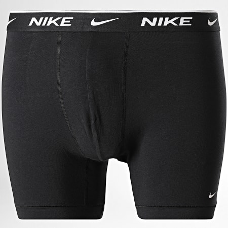 Nike - Lot De 5 Boxers Essential Micro KE1296 Noir Gris Blanc