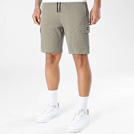 Deeluxe - Pantalón corto de chándal 06T757M Verde Kaki
