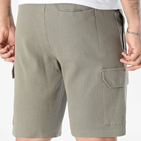Deeluxe - Pantalón corto de chándal 06T757M Verde Kaki