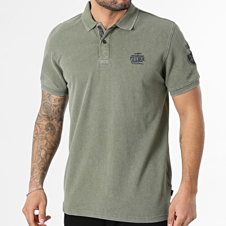 Classic Series - Polo Manches Courtes M-1060-POL912 Vert Kaki