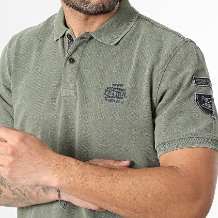 Classic Series - Polo Manches Courtes M-1060-POL912 Vert Kaki