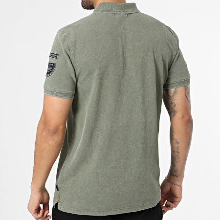 Classic Series - Polo Manches Courtes M-1060-POL912 Vert Kaki