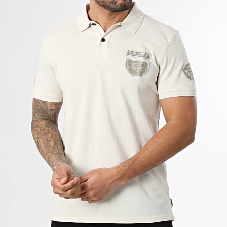 Classic Series - Polo Maniche Corte M-1050-POL946 Beige Chiaro