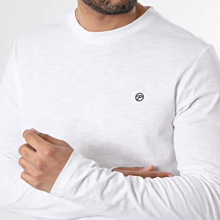 Classic Series - Tee Shirt Manches Longues M-1060-TLR608 Blanc