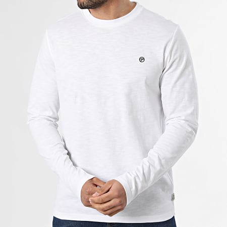 Classic Series - Tee Shirt Manches Longues M-1060-TLR608 Blanc