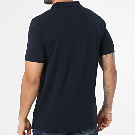 Classic Series - Polo Manches Courtes M-ROS-POL002 Bleu Marine