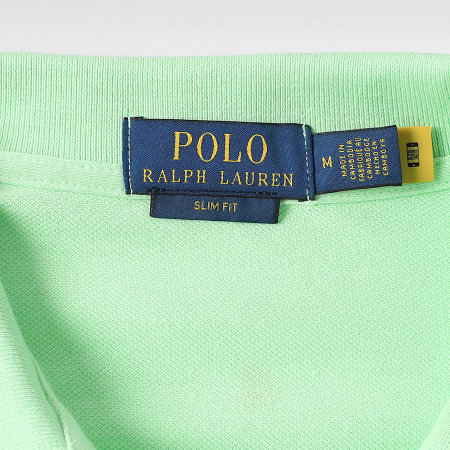 Polo Ralph Lauren - Polo Manga Corta Slim Original Player Verde