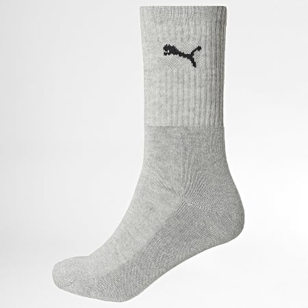 Puma - Pack van 6 paar sokken 701241474 Zwart Grijs Wit