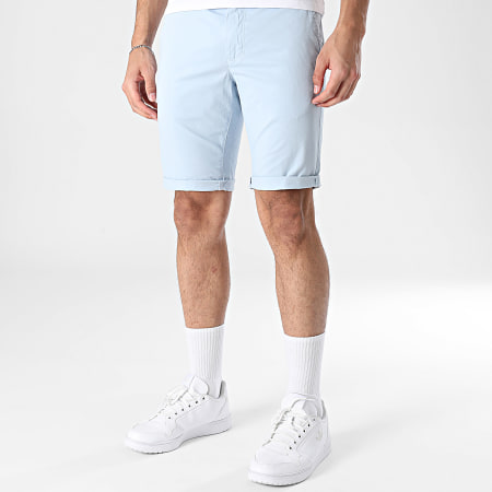 Teddy Smith - Pantalón Corto Chino 10415076D Azul Claro