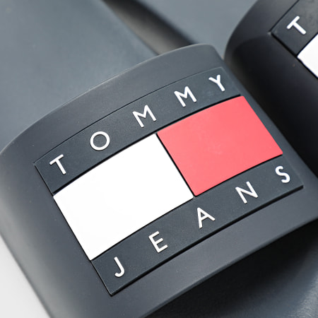 Tommy Jeans - Claquettes Pool Slide Essentiel 0191 Bleu Marine