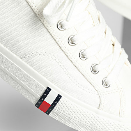 Tommy Jeans - Zapatillas SL 72 RS JI1281 Gris One Footwear Blanco Cristal Blanco