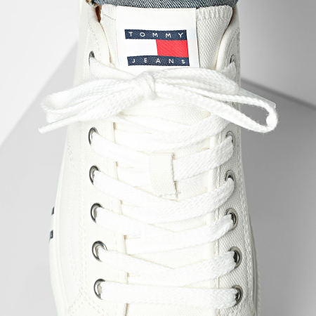 Tommy Jeans - Zapatillas SL 72 RS JI1281 Gris One Footwear Blanco Cristal Blanco