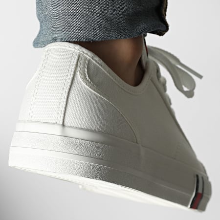 Tommy Jeans - Zapatillas SL 72 RS JI1281 Gris One Footwear Blanco Cristal Blanco