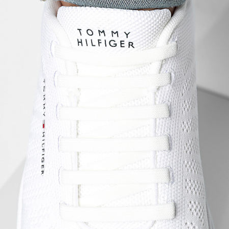 Tommy Hilfiger - Baskets Court Knit 5823 White