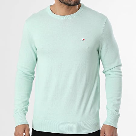 Tommy Hilfiger - Pull Essential 9999 Vert Clair