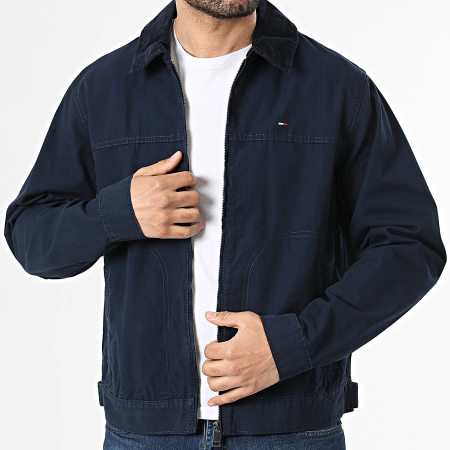 Tommy Jeans - Veste Zippée Regular Fit 2743 Bleu Marine