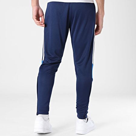 Adidas Sportswear - Pantalon Jogging A Bandes Tiro Essential KG0810 Bleu Marine Blanc