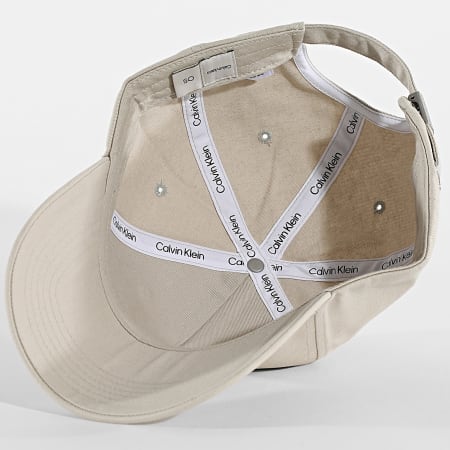 Calvin Klein - Casquette Cotton Twill Standard Logo 5080 Beige Clair