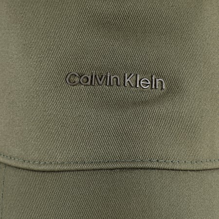 Calvin Klein - Casquette Cotton Twill Standard Logo 5080 Vert Kaki