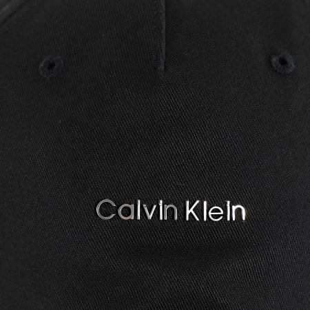Calvin Klein - Casquette Cotton Twill Standard Logo 5080 Noir