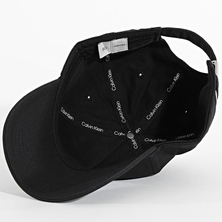 Calvin Klein - Casquette Cotton Twill Standard Logo 5080 Noir