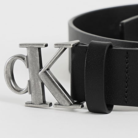 Calvin Klein - Ceinture CK Buckle Smooth 7091 Noir