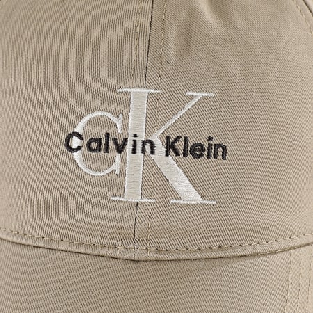 Calvin Klein - Casquette Mono Logo Embroidery 5004 Beige